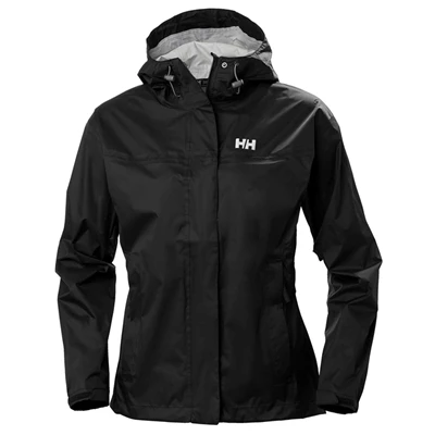 Helly Hansen W Loke Regnjakker Dame Sort | 97036LQSR