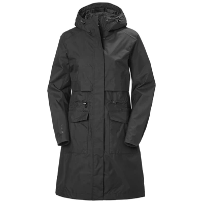 Helly Hansen W Lynnwood Regnjakker Dame Sort | 96815XPMZ