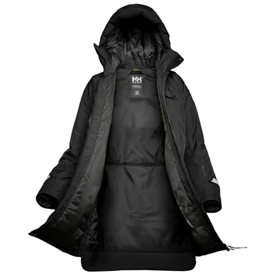 Helly Hansen W Maud Parka Jakker Dame Sort | 89563XPZE