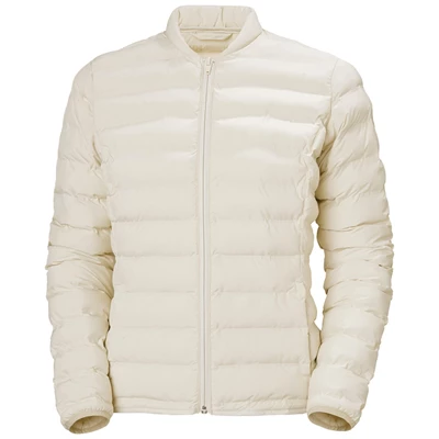 Helly Hansen W Mono Materialer Casual Jakker Dame Hvide | 01765XGNK