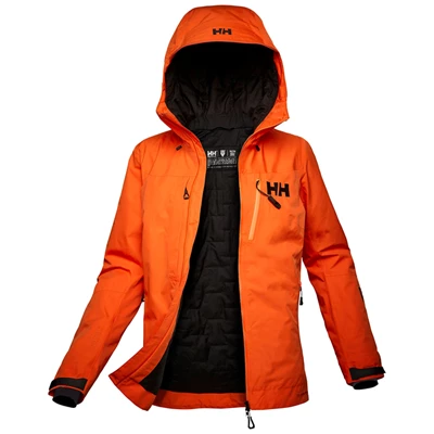 Helly Hansen W Odin Infinity Insulated Jkt Vandrejakker Dame Orange | 09625KESA