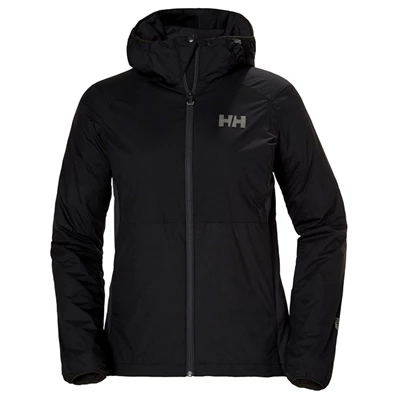 Helly Hansen W Odin Stretch Hætte Light In Udendørs Jakker Dame Sort | 26031KTNO