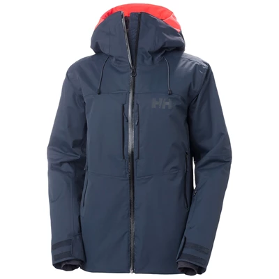 Helly Hansen W Powder Skijakker Dame Grå | 64978RXBD