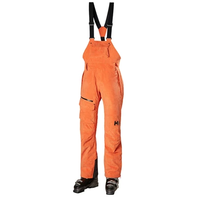 Helly Hansen W Powderqueen Bib Skibukser Dame Orange / | 92301CQMP