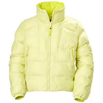 Helly Hansen W Reversible Puffer Vinterjakker Dame Gul | 31486CXHJ