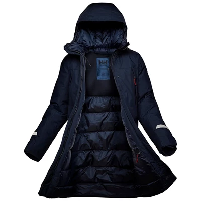 Helly Hansen W Rwb Parka Jakker Dame Mørkeblå | 46058KYLW