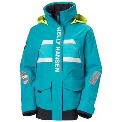 Helly Hansen W Salt Coastal Sejlerjakker Dame Blå | 05618MTID