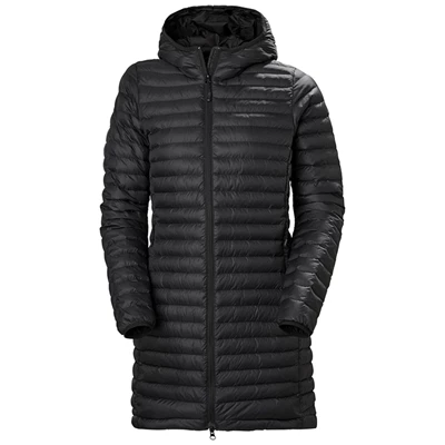 Helly Hansen W Sirdal Long Isolerede Jakker Dame Sort | 58036SWTB