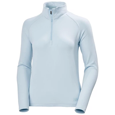 Helly Hansen W Verglas 1/2 Zip Up Skjorte Dame Grå | 45372XHLO