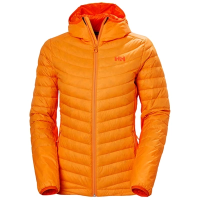 Helly Hansen W Verglas Hætte Hybrid Isolerede Jakker Dame Orange | 73405XACD