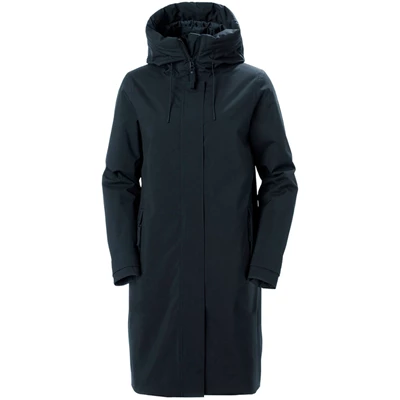 Helly Hansen W Victoria Insulated Regnjakker Dame Mørkeblå | 84906UFBY