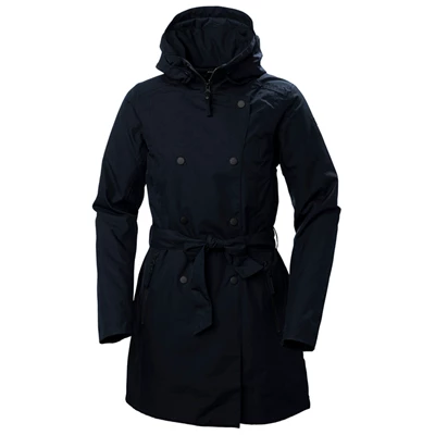 Helly Hansen W Welsey Ii Trench Insulated Parka Jakker Dame Mørkeblå | 27930MZFC